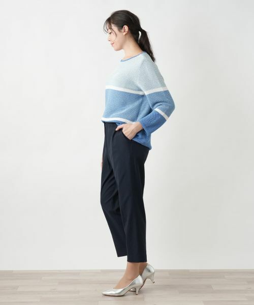 Leilian PLUS HOUSE / レリアンプラスハウス その他パンツ | 【店舗人気】クロップドテーパードパンツ | 詳細5