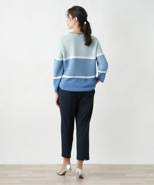 Leilian PLUS HOUSE / レリアンプラスハウス その他パンツ | 【店舗人気】クロップドテーパードパンツ | 詳細6