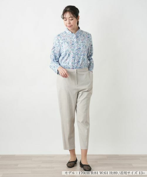 Leilian PLUS HOUSE / レリアンプラスハウス その他パンツ | 【店舗人気】クロップドテーパードパンツ | 詳細7