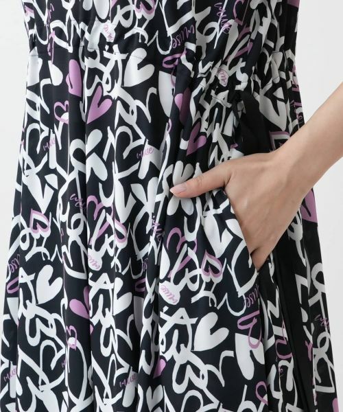 Leilian PLUS HOUSE / レリアンプラスハウス ドレス | プリントフレアワンピース【MUSE BY ROCHAS Premiere】 | 詳細11