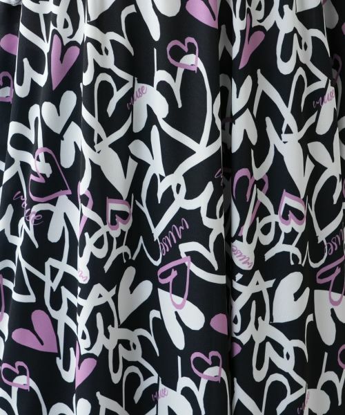 Leilian PLUS HOUSE / レリアンプラスハウス ドレス | プリントフレアワンピース【MUSE BY ROCHAS Premiere】 | 詳細13