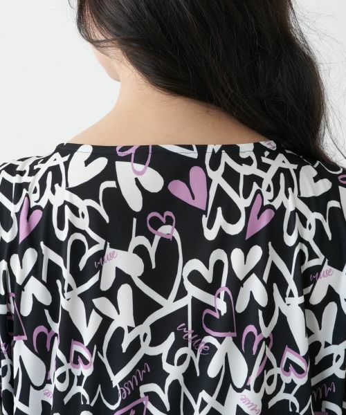 Leilian PLUS HOUSE / レリアンプラスハウス ドレス | プリントフレアワンピース【MUSE BY ROCHAS Premiere】 | 詳細9