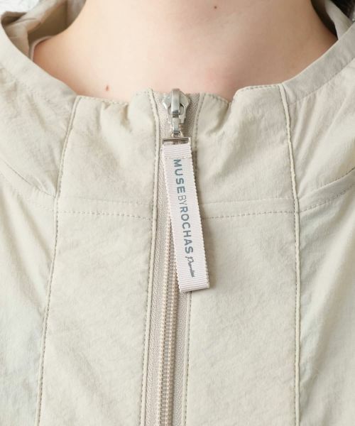 Leilian PLUS HOUSE / レリアンプラスハウス テーラードジャケット | 【店舗人気】フーデッドジャケット【MUSE BY ROCHAS Premiere】 | 詳細13