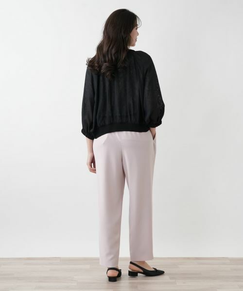 Leilian PLUS HOUSE / レリアンプラスハウス その他アウター | シアーブルゾン【MUSE BY ROCHAS Premiere】 | 詳細3