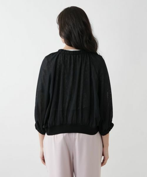 Leilian PLUS HOUSE / レリアンプラスハウス その他アウター | シアーブルゾン【MUSE BY ROCHAS Premiere】 | 詳細6