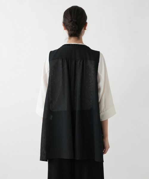 Leilian PLUS HOUSE / レリアンプラスハウス テーラードジャケット | ロングニットベスト【MUSE BY ROCHAS Premiere】 | 詳細6