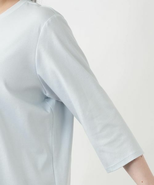 Leilian PLUS HOUSE / レリアンプラスハウス カットソー | 【店舗人気】刺繍クルーネックカットソー【MUSE BY ROCHAS Premiere】 | 詳細15