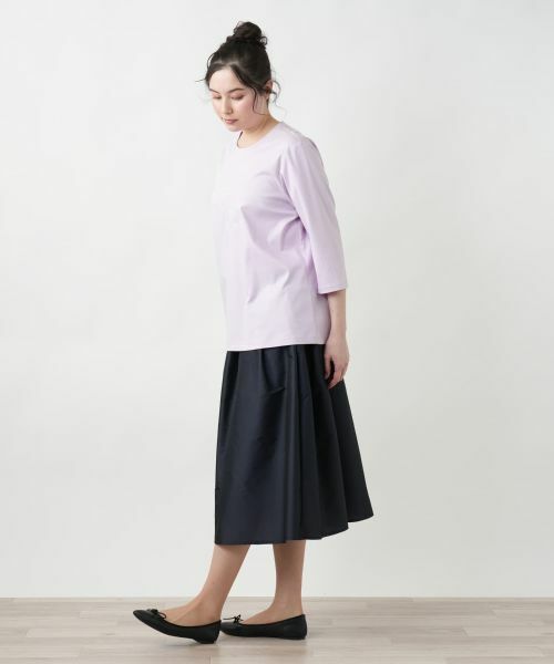 Leilian PLUS HOUSE / レリアンプラスハウス カットソー | 【店舗人気】刺繍クルーネックカットソー【MUSE BY ROCHAS Premiere】 | 詳細5