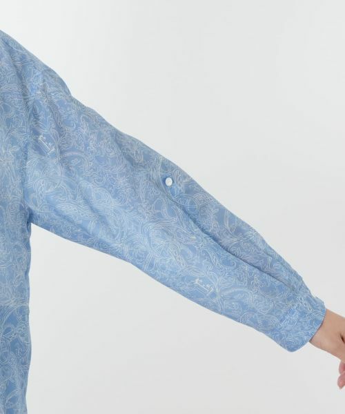 Leilian PLUS HOUSE / レリアンプラスハウス シャツ・ブラウス | 【店舗人気】ペイズリースタンドカラーブラウス | 詳細12