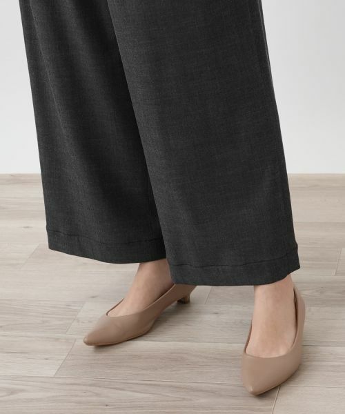 Leilian PLUS HOUSE / レリアンプラスハウス その他パンツ | 【店舗人気】ストレッチガウチョパンツ | 詳細10