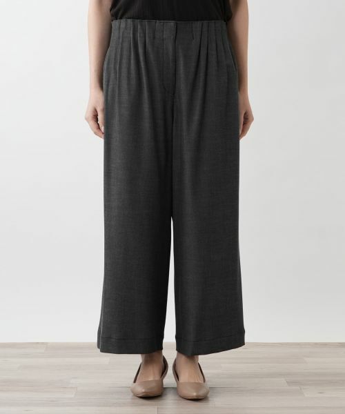 Leilian PLUS HOUSE / レリアンプラスハウス その他パンツ | 【店舗人気】ストレッチガウチョパンツ | 詳細4