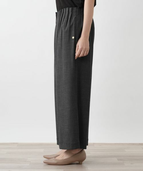 Leilian PLUS HOUSE / レリアンプラスハウス その他パンツ | 【店舗人気】ストレッチガウチョパンツ | 詳細5