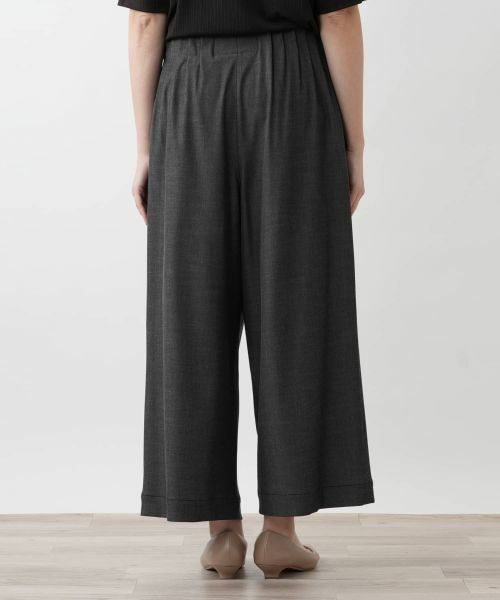 Leilian PLUS HOUSE / レリアンプラスハウス その他パンツ | 【店舗人気】ストレッチガウチョパンツ | 詳細6