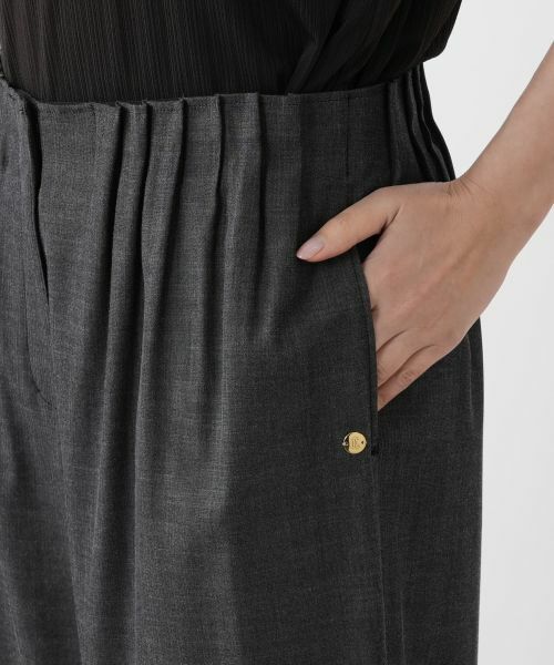 Leilian PLUS HOUSE / レリアンプラスハウス その他パンツ | 【店舗人気】ストレッチガウチョパンツ | 詳細8