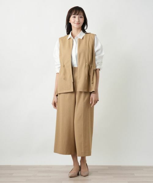 Leilian PLUS HOUSE / レリアンプラスハウス テーラードジャケット | 【店舗人気】レイヤード風ジップベスト | 詳細14