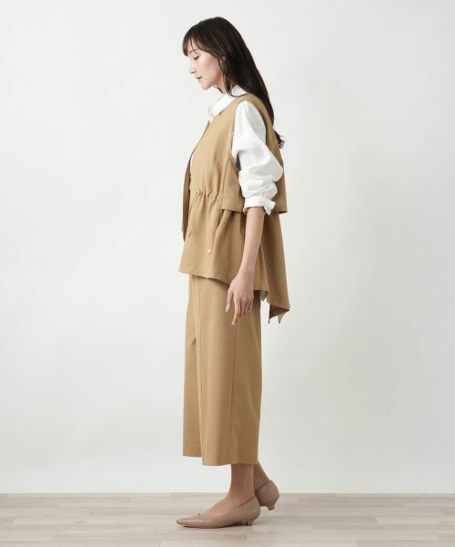 Leilian PLUS HOUSE / レリアンプラスハウス テーラードジャケット | 【店舗人気】レイヤード風ジップベスト | 詳細15