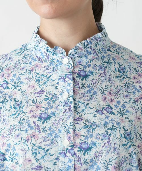 Leilian PLUS HOUSE / レリアンプラスハウス シャツ・ブラウス | 【店舗人気】リバティプリントブラウス【Liberty】 | 詳細10