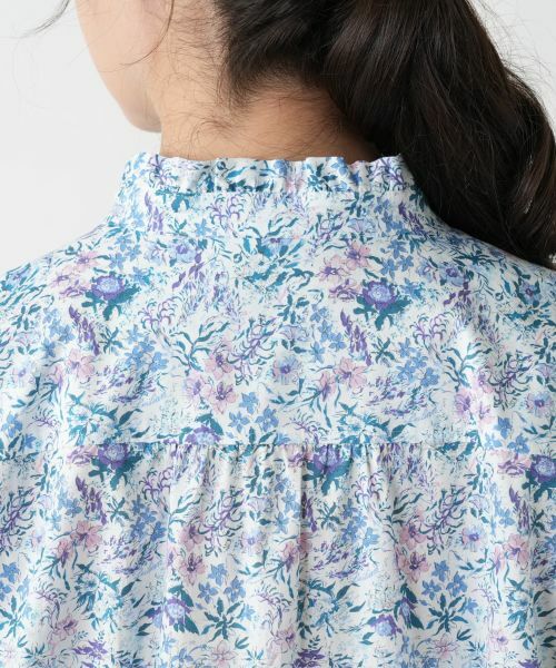 Leilian PLUS HOUSE / レリアンプラスハウス シャツ・ブラウス | 【店舗人気】リバティプリントブラウス【Liberty】 | 詳細11