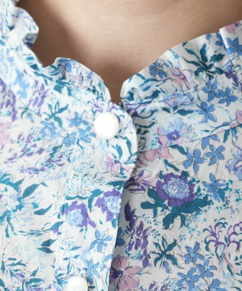 Leilian PLUS HOUSE / レリアンプラスハウス シャツ・ブラウス | 【店舗人気】リバティプリントブラウス【Liberty】 | 詳細14