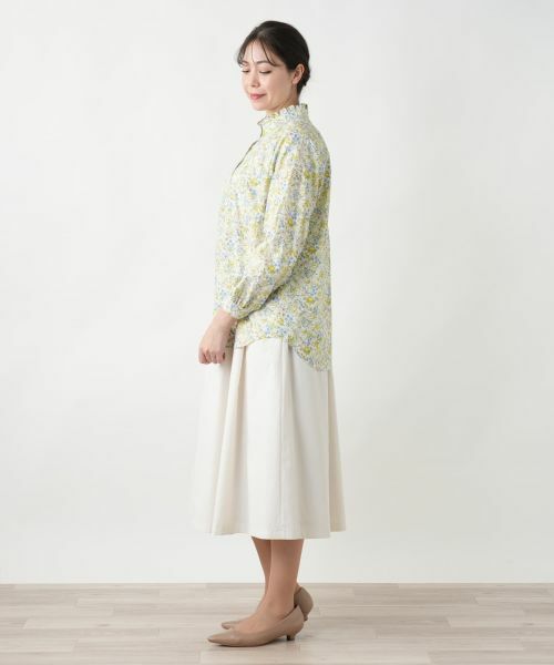 Leilian PLUS HOUSE / レリアンプラスハウス シャツ・ブラウス | 【店舗人気】リバティプリントブラウス【Liberty】 | 詳細2