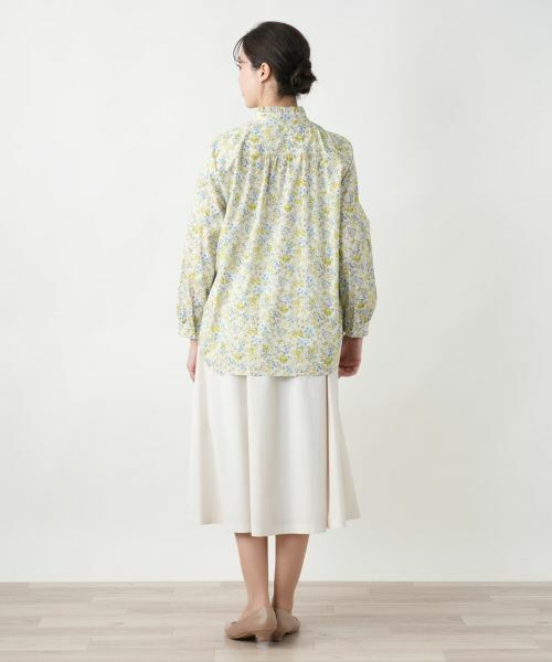Leilian PLUS HOUSE / レリアンプラスハウス シャツ・ブラウス | 【店舗人気】リバティプリントブラウス【Liberty】 | 詳細3