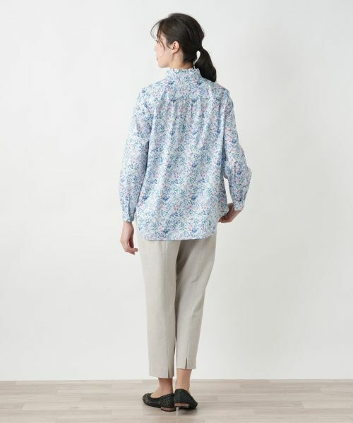 Leilian PLUS HOUSE / レリアンプラスハウス シャツ・ブラウス | 【店舗人気】リバティプリントブラウス【Liberty】 | 詳細6