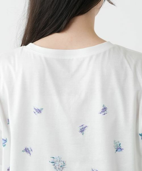 Leilian PLUS HOUSE / レリアンプラスハウス カットソー | 【店舗人気】プリントクルーネックカットソー | 詳細11