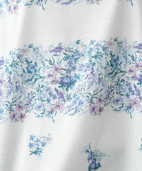 Leilian PLUS HOUSE / レリアンプラスハウス カットソー | 【店舗人気】プリントクルーネックカットソー | 詳細14