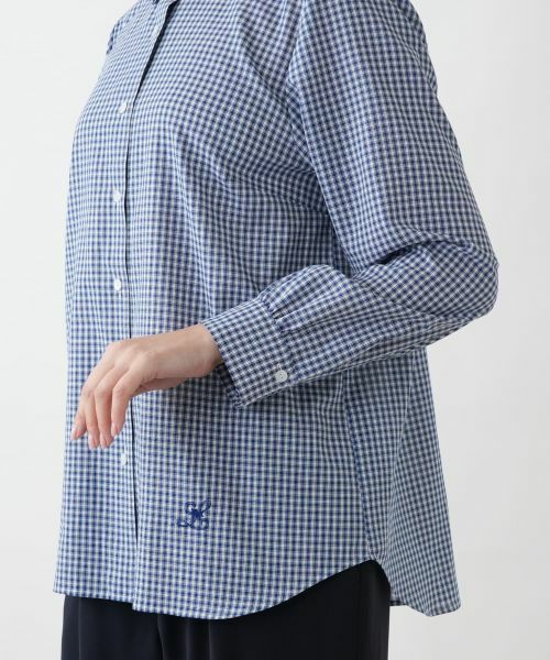 Leilian PLUS HOUSE / レリアンプラスハウス シャツ・ブラウス | 【店舗人気】チェックブラウス | 詳細10