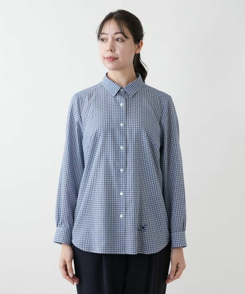 Leilian PLUS HOUSE / レリアンプラスハウス シャツ・ブラウス | 【店舗人気】チェックブラウス | 詳細4