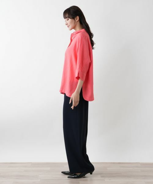 Leilian PLUS HOUSE / レリアンプラスハウス シャツ・ブラウス | 【店舗人気】ボクシードルマンブラウス【ROSSO35】 | 詳細2