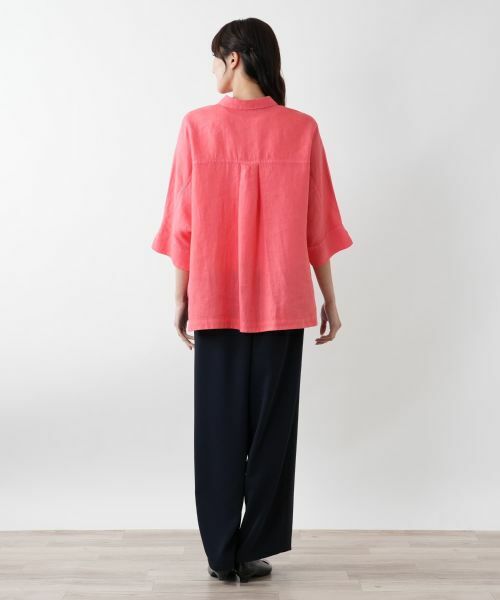 Leilian PLUS HOUSE / レリアンプラスハウス シャツ・ブラウス | 【店舗人気】ボクシードルマンブラウス【ROSSO35】 | 詳細3