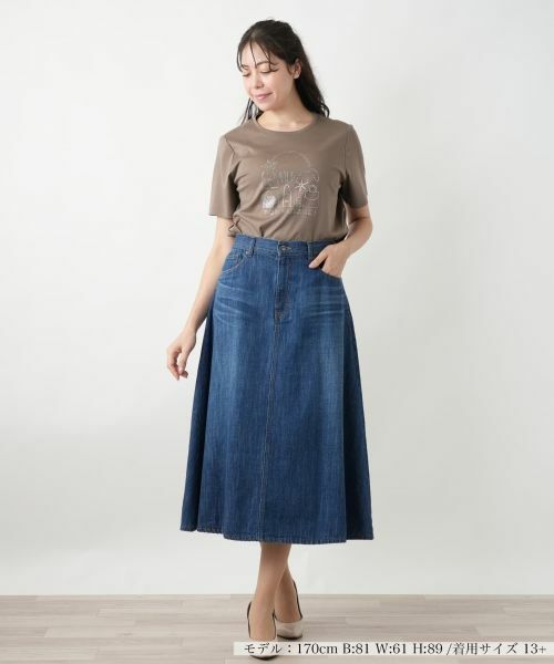 バーバリーブルーレーベル☆デニムブルーフレアスカート BURBERRY BLUE LABEL（ミニスカート）のフリマアイテム一覧