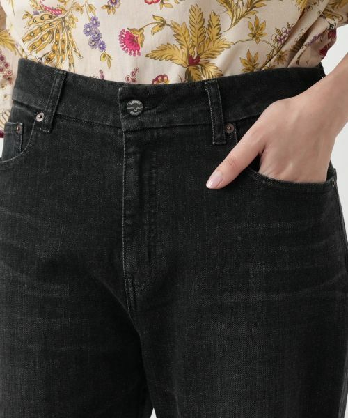 Leilian PLUS HOUSE / レリアンプラスハウス デニムパンツ | 【店舗人気】ブラックデニムパンツ【L JEANS】 | 詳細7