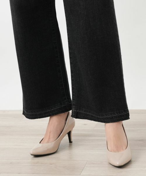 Leilian PLUS HOUSE / レリアンプラスハウス デニムパンツ | 【店舗人気】ブラックデニムパンツ【L JEANS】 | 詳細9