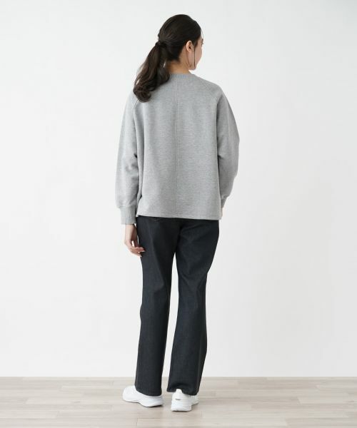 Leilian PLUS HOUSE / レリアンプラスハウス スウェット | 【店舗人気】イレギュラーヘムプルオーバー【プラス企画】 | 詳細3