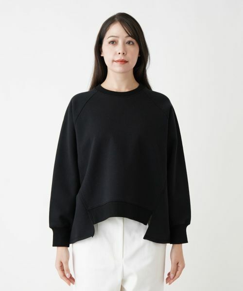 Leilian PLUS HOUSE / レリアンプラスハウス スウェット | 【店舗人気】イレギュラーヘムプルオーバー【プラス企画】 | 詳細7