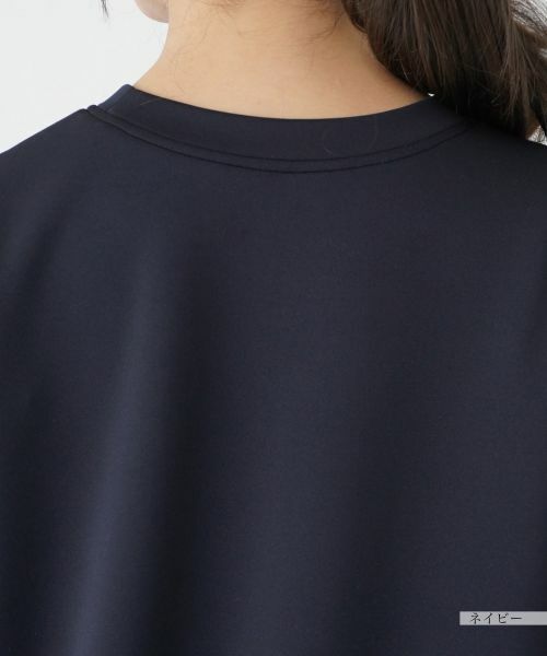 Leilian PLUS HOUSE / レリアンプラスハウス ドレス | 【店舗人気】異素材切替フレアワンピース【プラス企画】 | 詳細11