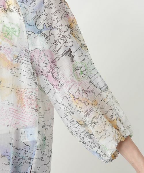 Leilian PLUS HOUSE / レリアンプラスハウス シャツ・ブラウス | 【店舗人気】プリントフリルブラウス | 詳細9