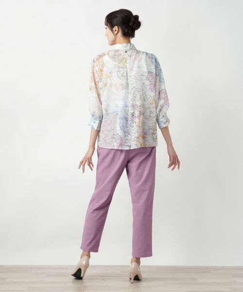 Leilian PLUS HOUSE / レリアンプラスハウス シャツ・ブラウス | プリントブラウス | 詳細3