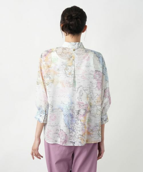 Leilian PLUS HOUSE / レリアンプラスハウス シャツ・ブラウス | プリントブラウス | 詳細6