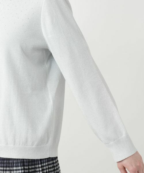 Leilian PLUS HOUSE / レリアンプラスハウス カーディガン・ボレロ | ラメカーディガン【Leilian WHITE LABEL】 | 詳細12