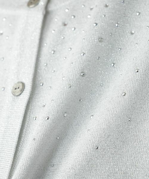 Leilian PLUS HOUSE / レリアンプラスハウス カーディガン・ボレロ | ラメカーディガン【Leilian WHITE LABEL】 | 詳細15