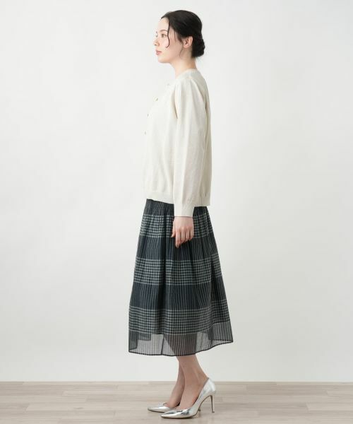 Leilian PLUS HOUSE / レリアンプラスハウス カーディガン・ボレロ | ラメカーディガン【Leilian WHITE LABEL】 | 詳細2