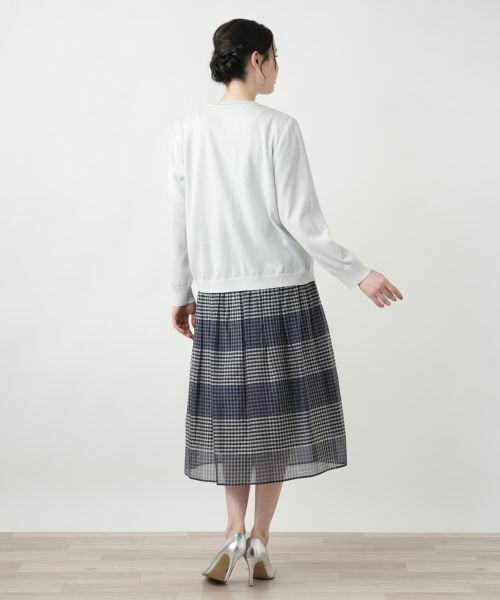 Leilian PLUS HOUSE / レリアンプラスハウス カーディガン・ボレロ | ラメカーディガン【Leilian WHITE LABEL】 | 詳細6