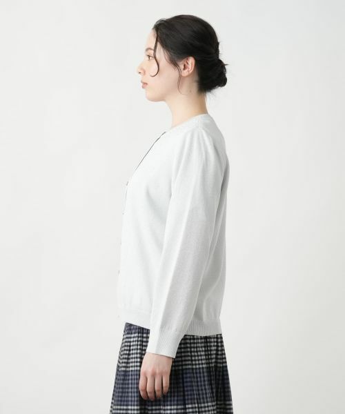 Leilian PLUS HOUSE / レリアンプラスハウス カーディガン・ボレロ | ラメカーディガン【Leilian WHITE LABEL】 | 詳細8