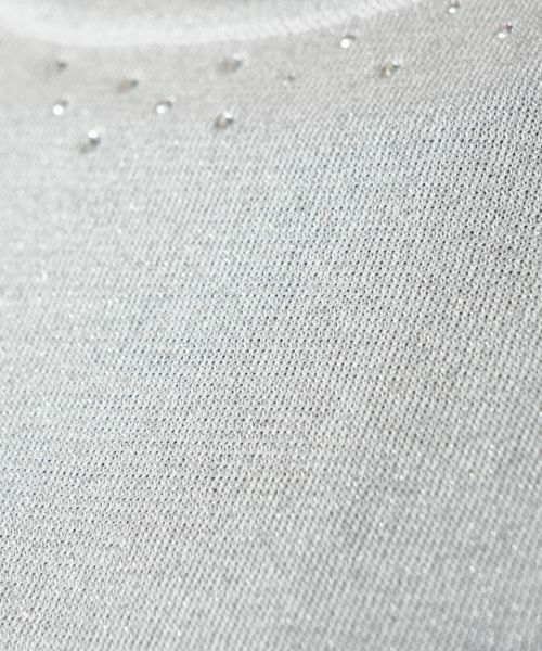 Leilian PLUS HOUSE / レリアンプラスハウス ニット・セーター | 【店舗人気】ラメニット【Leilian WHITE LABEL】 | 詳細14