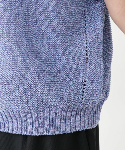 Leilian PLUS HOUSE / レリアンプラスハウス テーラードジャケット | 【店舗人気】ラメニットベスト【Leilian WHITE LABEL】 | 詳細13