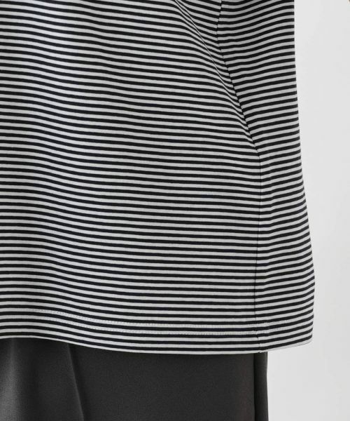 Leilian PLUS HOUSE / レリアンプラスハウス Tシャツ | 【店舗人気】ナローボーダーTシャツ【Leilian WHITE LABEL】 | 詳細14