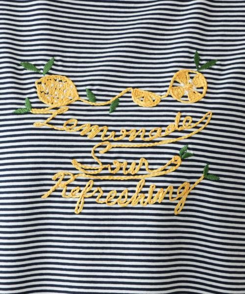 Leilian PLUS HOUSE / レリアンプラスハウス Tシャツ | 【店舗人気】ナローボーダーTシャツ【Leilian WHITE LABEL】 | 詳細15